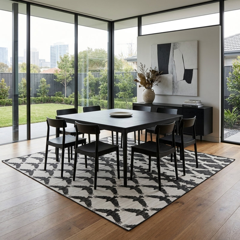 Tapis intérieur / extérieur Axon Hower, Carré 10 pi