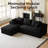 Boneless Freely Movable Modular Sectional Sofa Corduroy Couch For Living Room-1246822144-1246822152