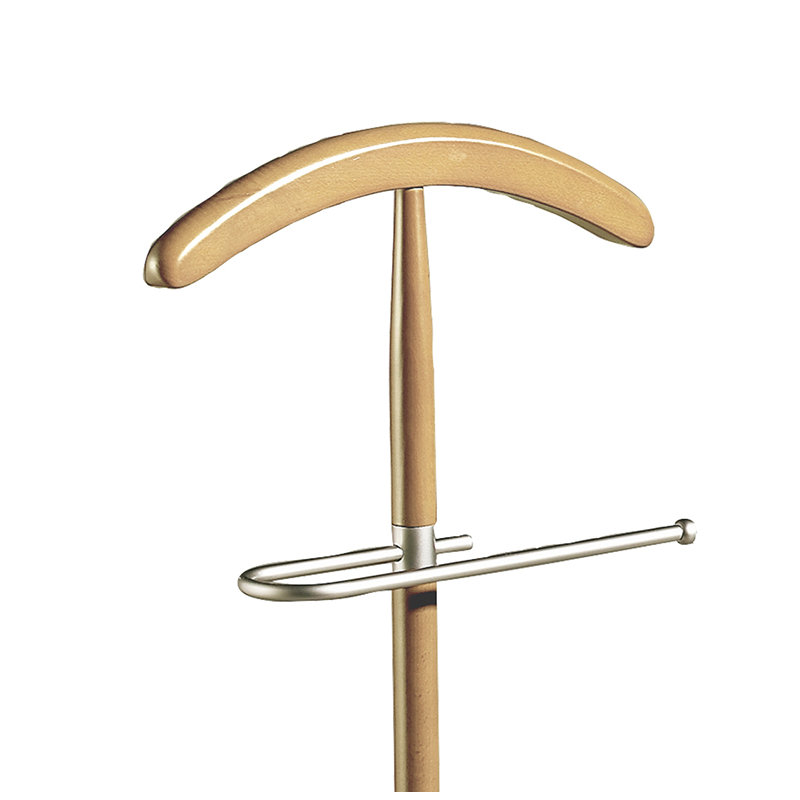 Newlon Freestanding Valet Stand, Oak