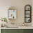 20X34 Inch Oval Recessed Medicine Cabinet, Metal Framed Bathroom Wall Cabinet With Mirror And Adjustable Shelves, Wall Mirror With Storage For Bathroom-1197769010