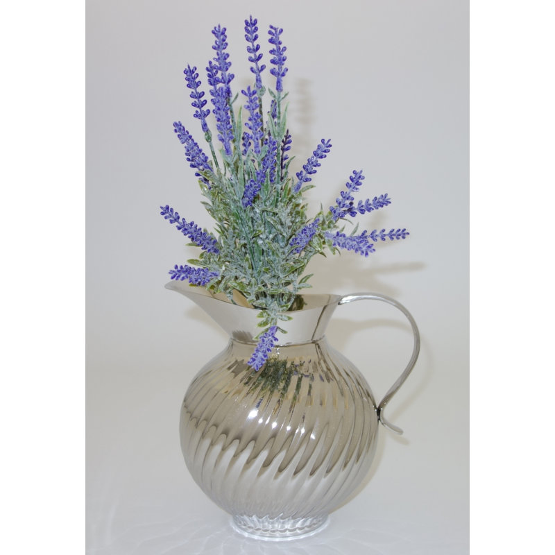 Pressnell Stainless Steel Pitcher, 7.25" H x 7.75" W x 6.25" D