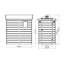 Breashears 6 ft. W x 3 ft. D Plastic/Metal Shiplap Steep Slope Garden Shed