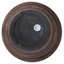 Pot de fleurs rond en polyrésine pour l'extérieur de 13 po x 9,75 po - Fast - rouille - ensemble de 2-1656852977