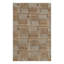 Scandinavian Hand Knotted Wool Geometric Area Rug-1416289707