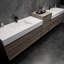 Meuble-lavabo mural double 114 po Albizu-69316027