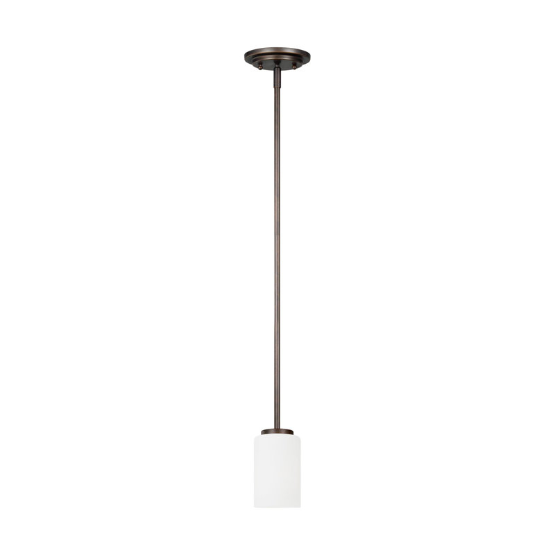 Oslo 1 - Light Single Pendant, Bronze, No