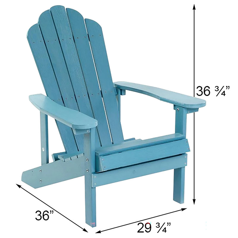 Adirondack Chair, Blue