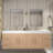 70.8" Wall-Mounted Double Bathroom Vanity Set-98420084