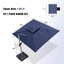 274cm X 335cm Rectangular Cantilever Parasol-2039127175