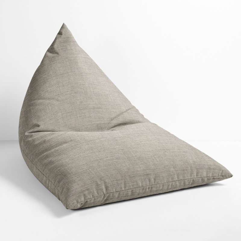 Sunbrella® Outdoor Friendly Bean Bag Lounger, Gray 100% Acrylic
