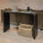 Clyde Modern Waterfall Edge Mango Wood Console Table-1850439876
