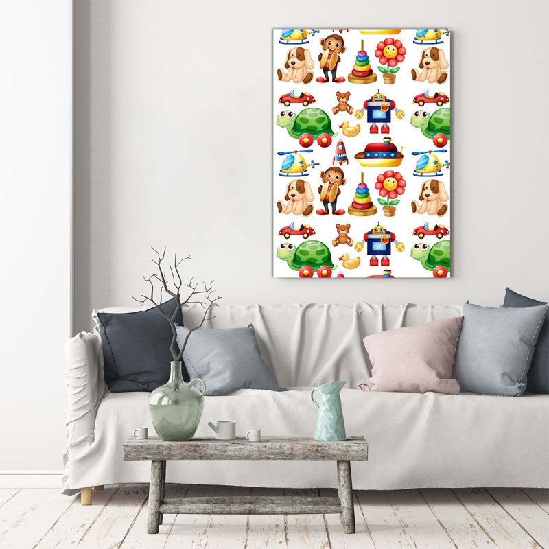 Toys - Wrapped Canvas Print