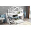 Lit superposé double blanc avec espace de rangement et tableau noir amusant-1092365971-1092365974