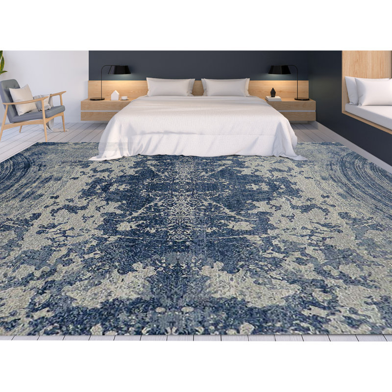 Abstract Area Rug, Rectangle 9' x 12'