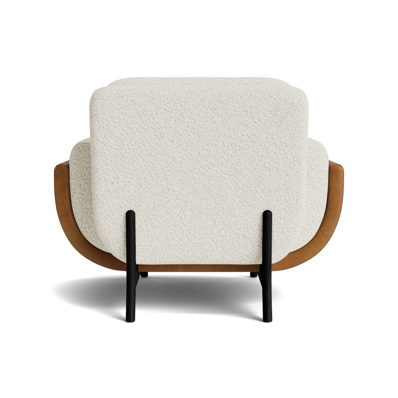 Regatta Chair, Berber - Cream/Bedford - Saddle, Black