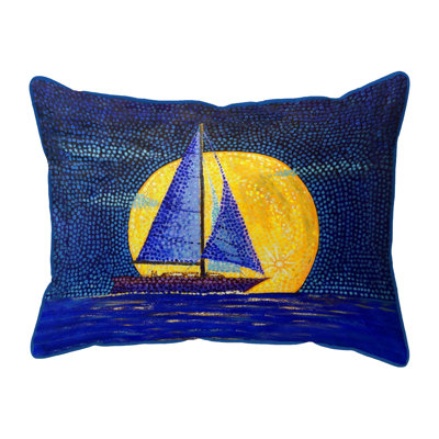 Polyester Throw Rectangle Outdoor Pillow Cover & Insert