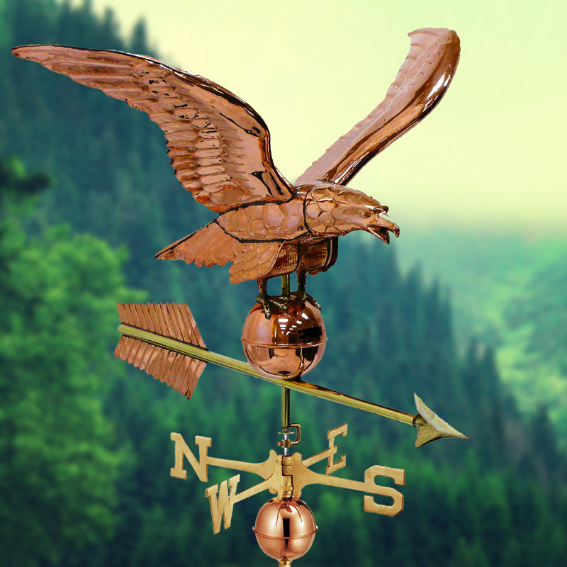 Whately 50'' H Metal Animals Weathervane