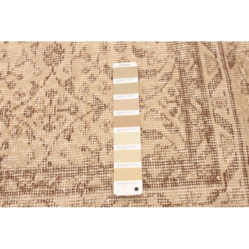 Tapis brun clair Melis 6 po 2 po x 10 po 1 po