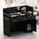 Parkerfield Rectangle Solid + Manufactured Wood Reception Desk with Filing Cabinet