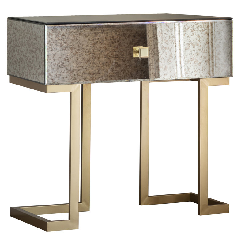 Iyana Side Table with Storage