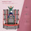 Trampoline pour enfants 5 pi avec filet d'enclos