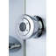 Panneau de douche en aluminium 52 po avec pomme de douche réglable