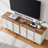 70" Modern TV Stand for TVs Up to 80" with 6 Doors & Adjustable Shelves-1728941320