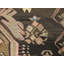 Tapis oriental géométrique brun Kutcher