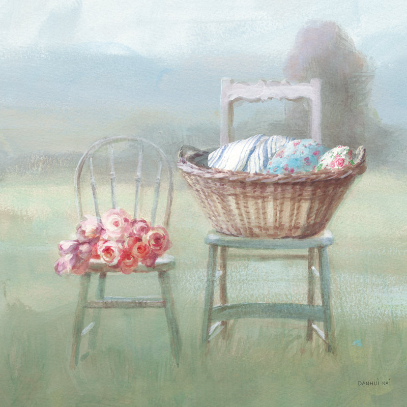 Laundry Day III by Danhui Nai - Wrapped Canvas Print, 91cm H x 91cm W