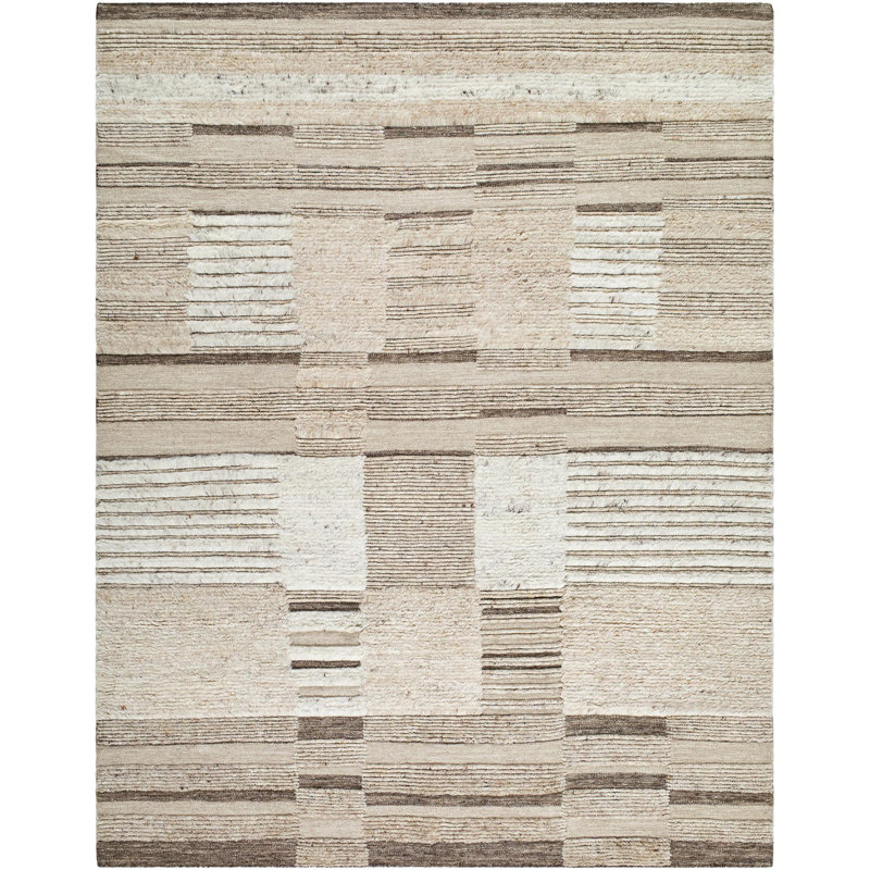Folklore Handmade Rug, Rectangle 6' x 9'