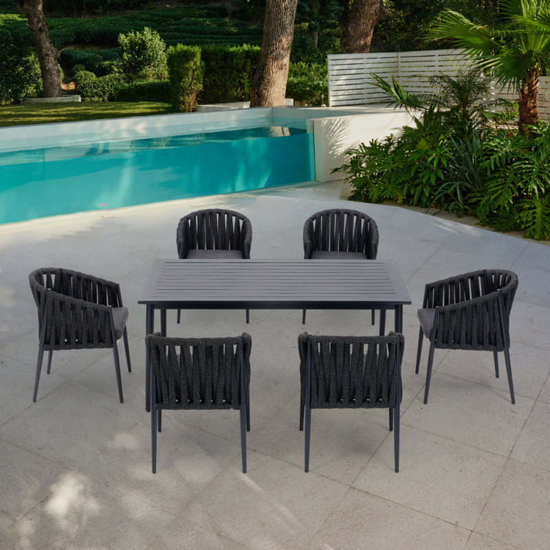 Lagasse Round 3- Piece 2- Person 65cm L Bistro Set