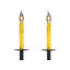 Lampe murale bougie 2 lumières warwick