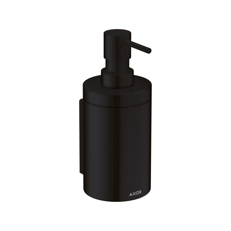 Universal Circular Soap Dispenser, Matte Black