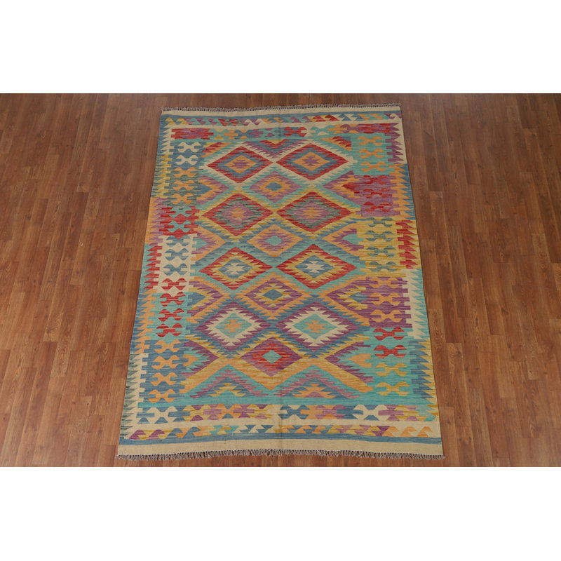 Tapis en laine South Western Kilim