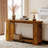 Farmhouse Entryway Table, Rustic Slim Console Sofa Table , Melamine Easy Clean Surface Multi-layer Storage Stable Structure Versatile Accent Furniture For Home Living Space-180963495