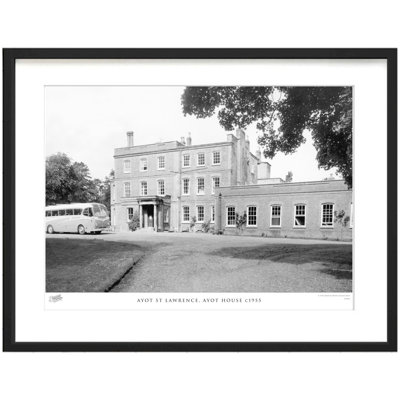 'Ayot St Lawrence, Ayot House C1955' by Francis Frith - Single Picture Frame Print