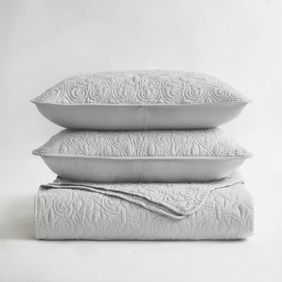 Quebec Reversible 3-Piece Bedspread Set