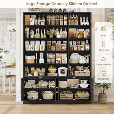 59.1" W 15-Cube Wood Bookcase