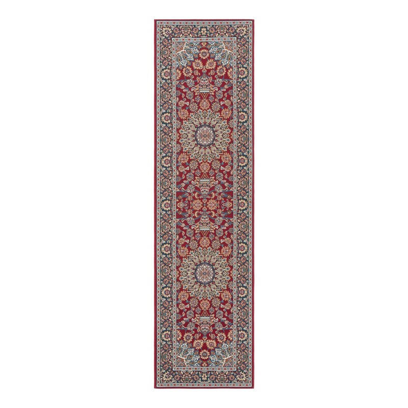 Indoor/Outdoor Traditional Area Rug, Runner 2'7" x 10'