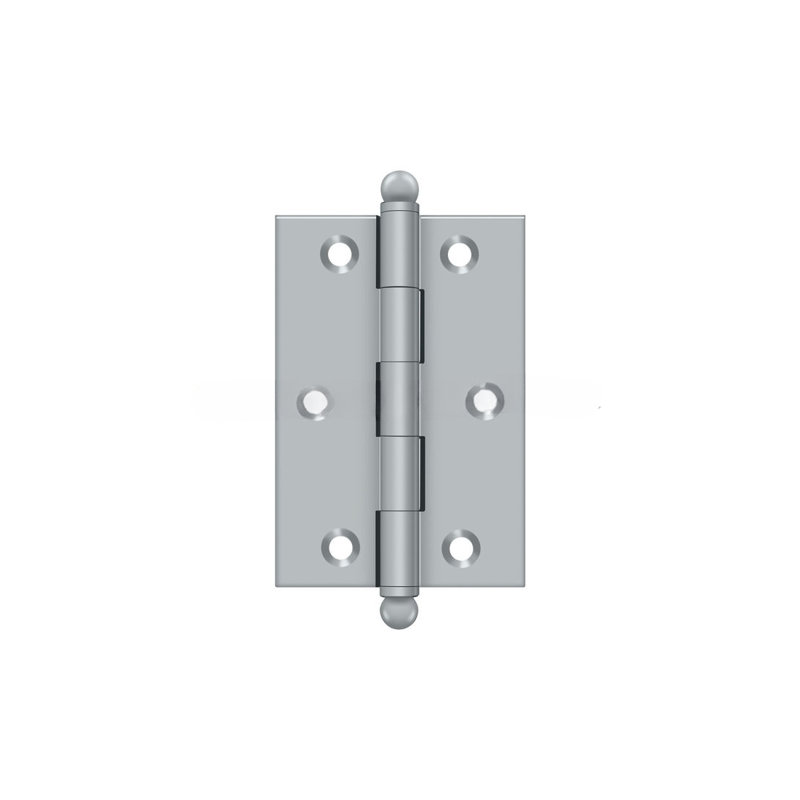 3'' x 2'' Butt Bearing Hinge, Brushed Chrome