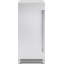 15" Outdoor/Indoor Presrv 80 lb. Daily Production Top Hat Built-In Stainless Steel Gourmet Clear Ice Machine Right Hinge