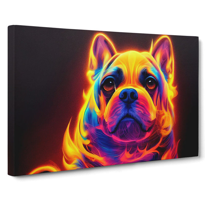 Dog Vol.4 - Wrapped Canvas Print, 40cm H x 60cm W x 3cm D