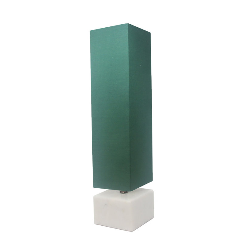 Lampe de table 21 po accent Deckerville, Vert forêt, H 14,25 po x l 4 po x p 4 po