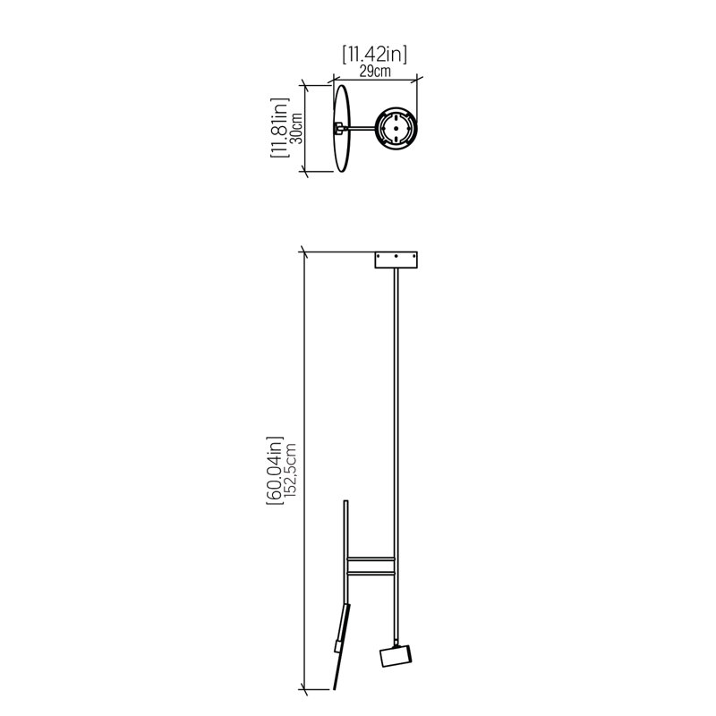 1 - Light Pendant, Imbuia