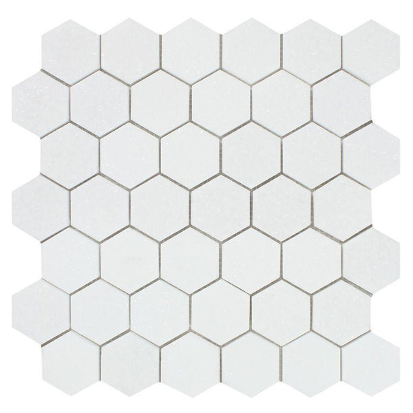 Marble Honeycomb Mosaic Wall & Floor Tile