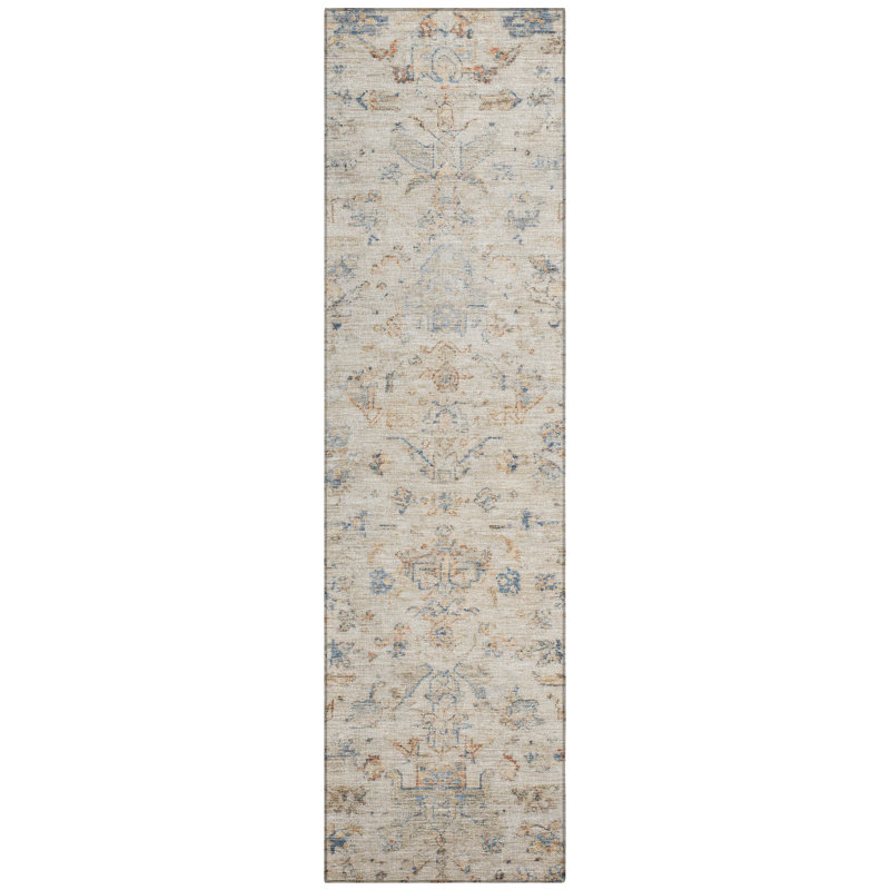 Machine Washable Indoor/Outdoor Chantille ACN2322 Global Rug, Runner 2'3" x 7'6"