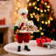 Figurine de père Noël avec train de pain d'épice Kurt Adler Fabriche, 11 po