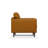 Camel Leather Sofa (Assembled)