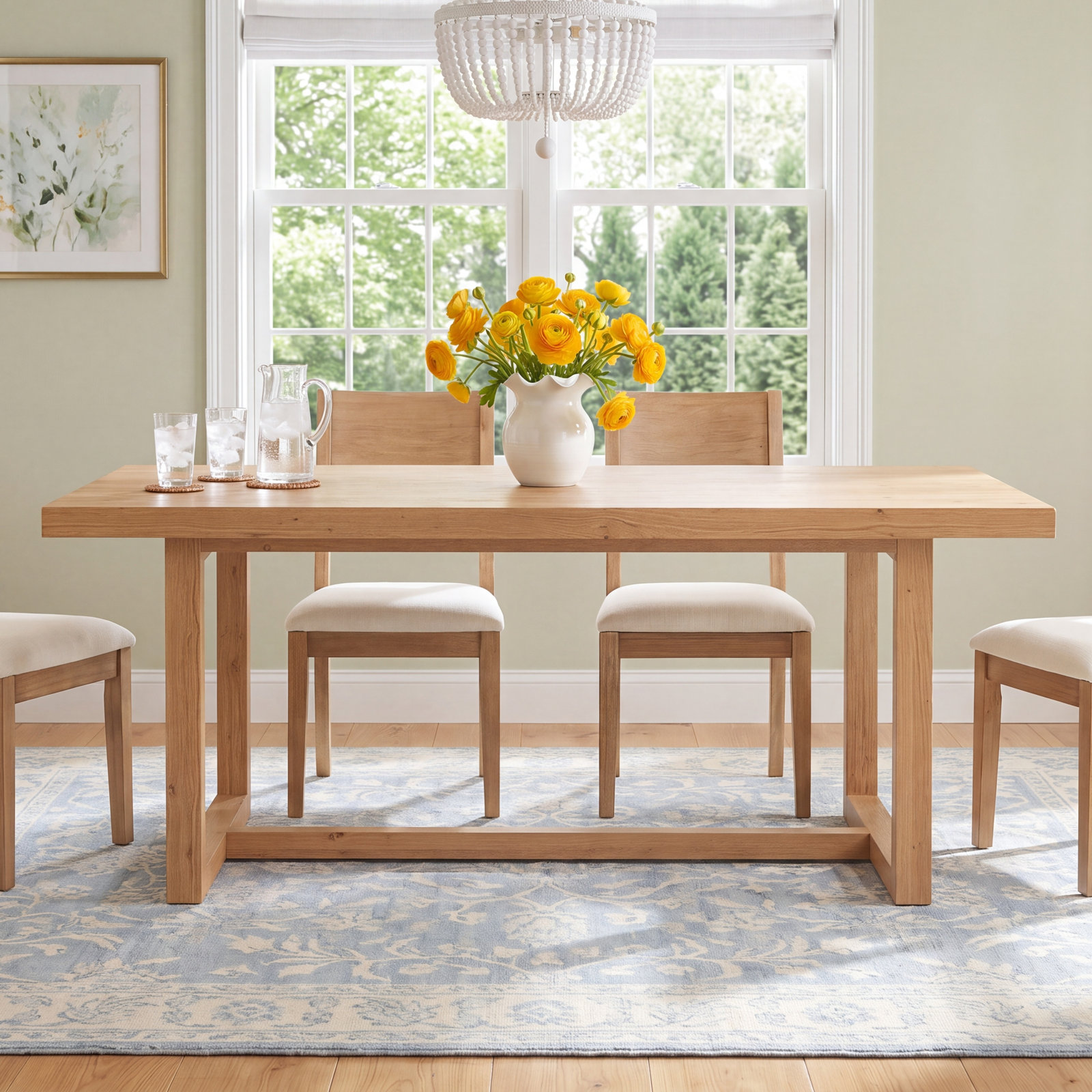 Rosalie 120" Extendable Dining Table