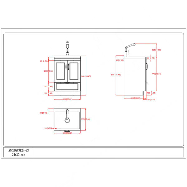 Dimensions du produit